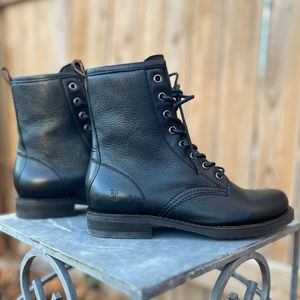 Frye Veronica Combat Boots